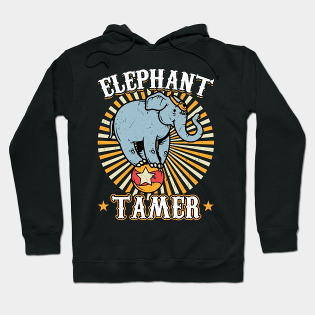 Elephant Tamer - Circus Party Ringmaster Hoodie by Peco-Designs